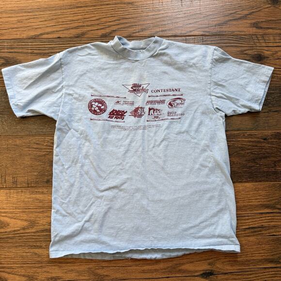 Vintage 1990 Big Stick Surf-O-Rama Contest T-Shirt Santa Cruz Sz XL - Picture 1 of 8